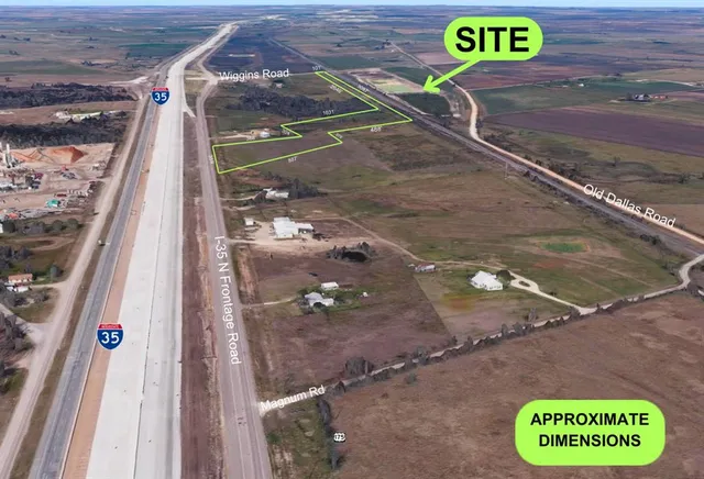 a view of a sign board