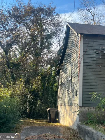 a view of outdoor space and barbecue grill