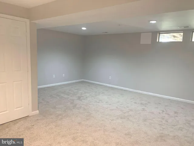a view of empty room