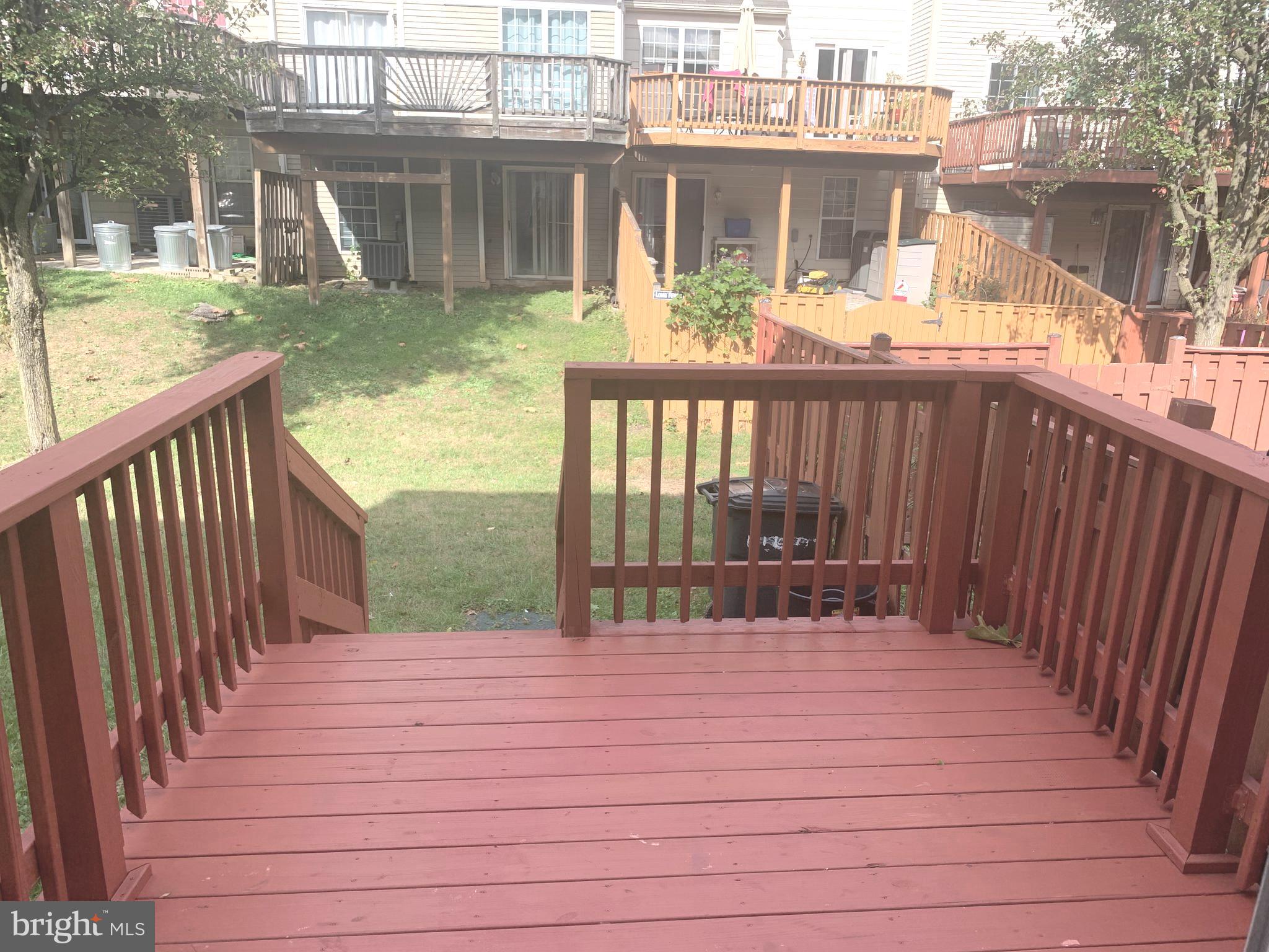224 Gentlebrook Road Owings Mills, MD 21117 - Photo 24 of 24 a view of a house with wooden deck