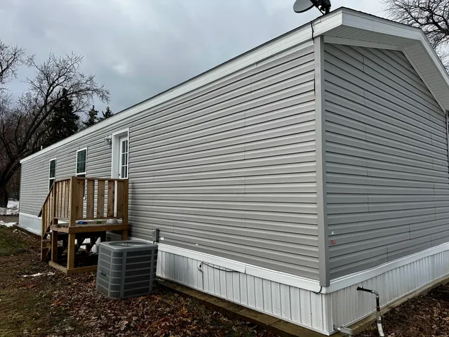 a view of a back side of house