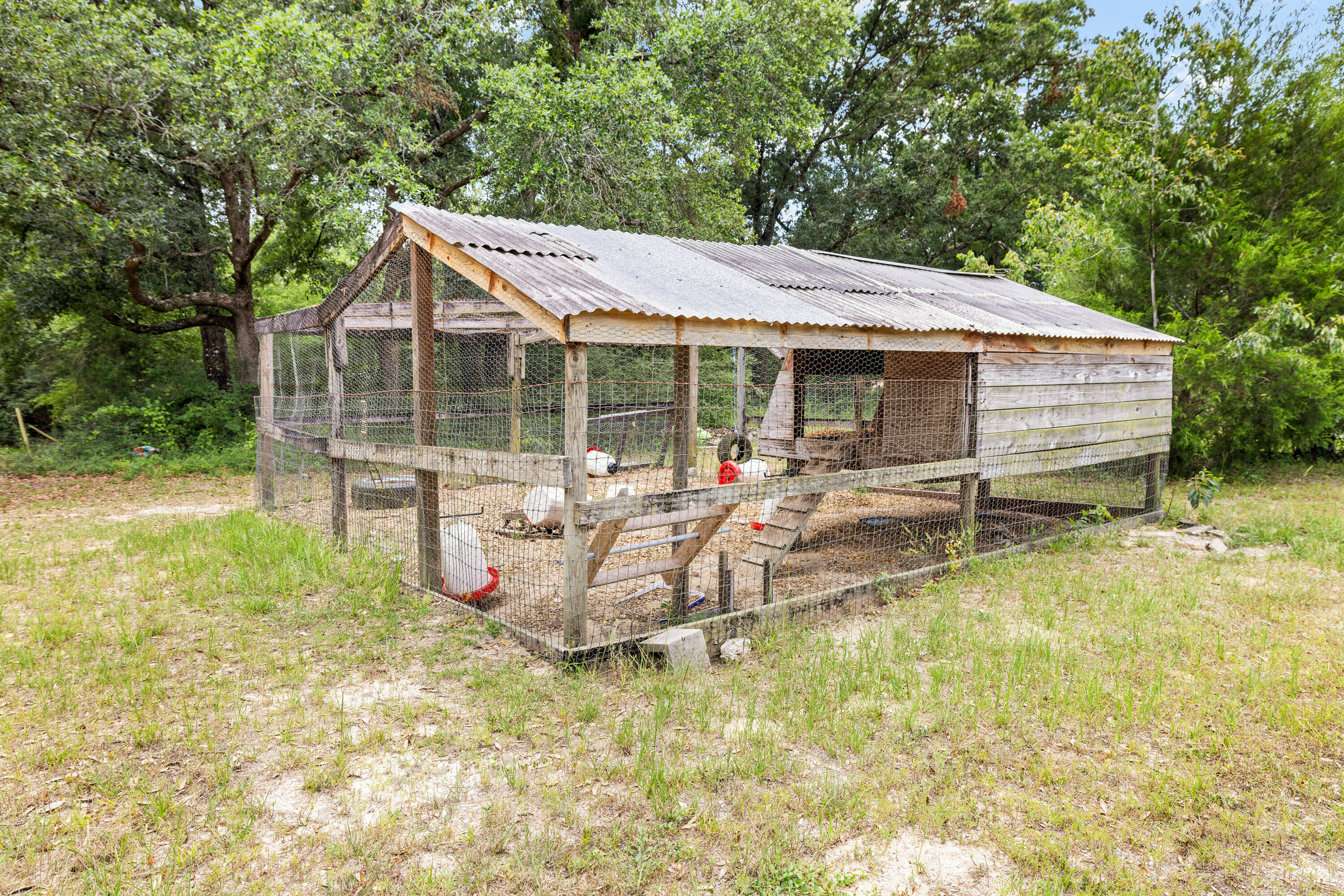 540 John King Road Crestview, FL 32539 - Photo 54 of 59 a view of a house with pool and sitting area