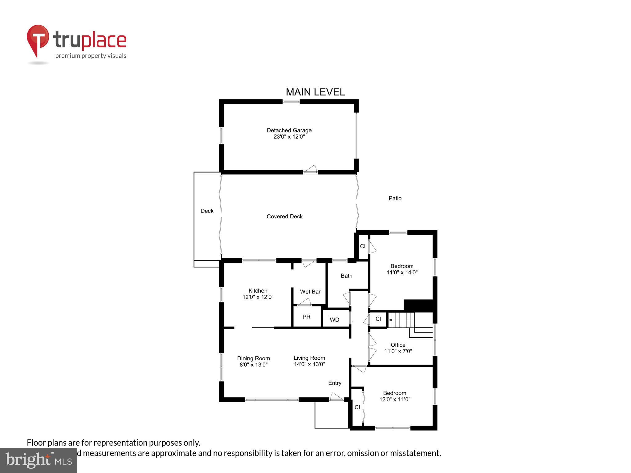 133 Farragut Road Annapolis, MD 21401 - Photo 30 of 31 Main level floor plan