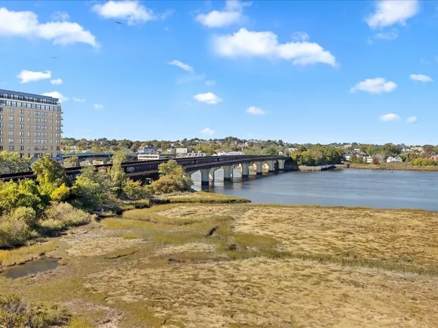 a view of an ocean and beach
