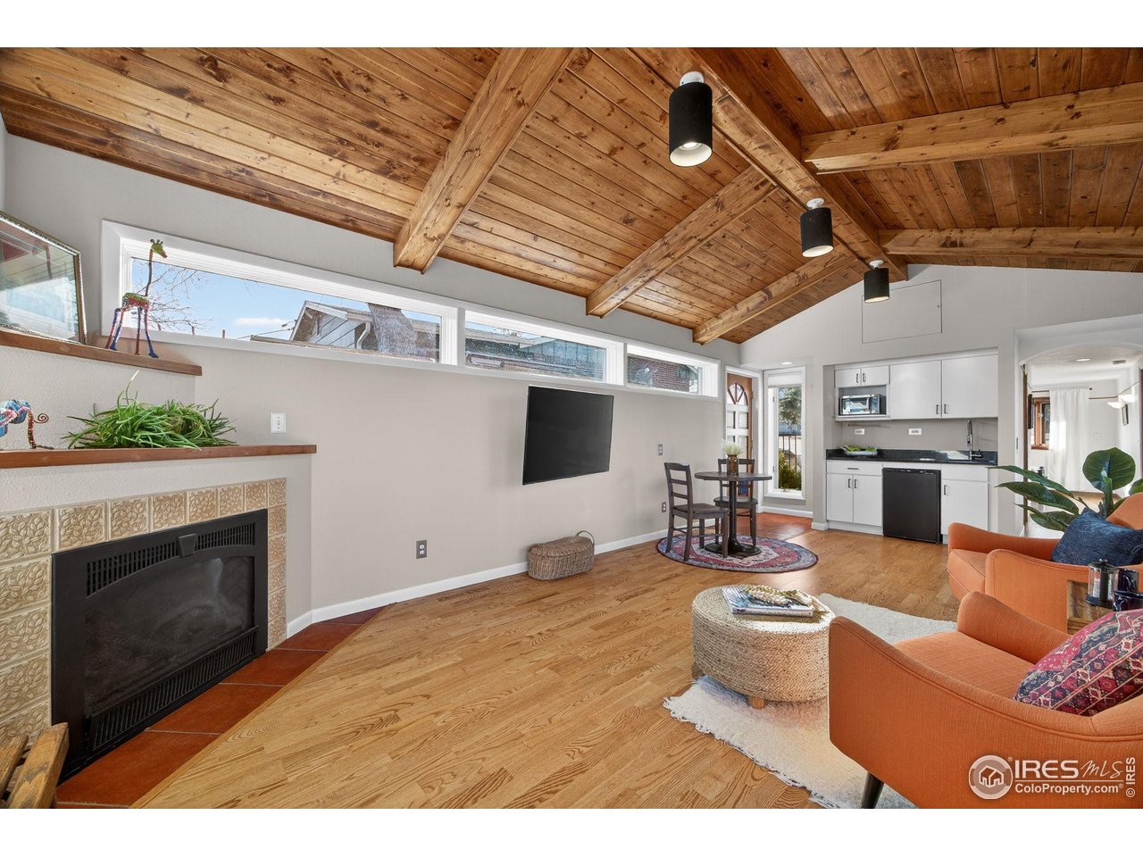 3660 16th Street Boulder, CO 80304 - Photo 30 of 42 Amazing room with cozy fireplace and separate entry