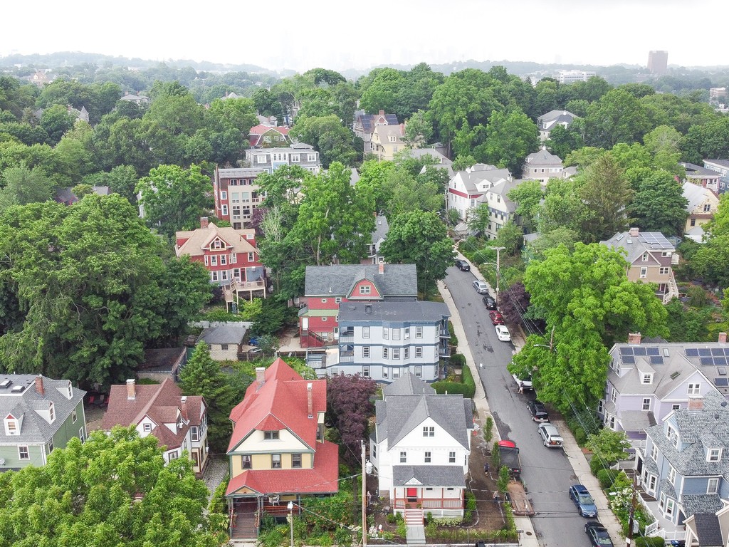 48 St John Street Boston, MA 02130 - Photo 25 of 25 an aerial view of house with yard