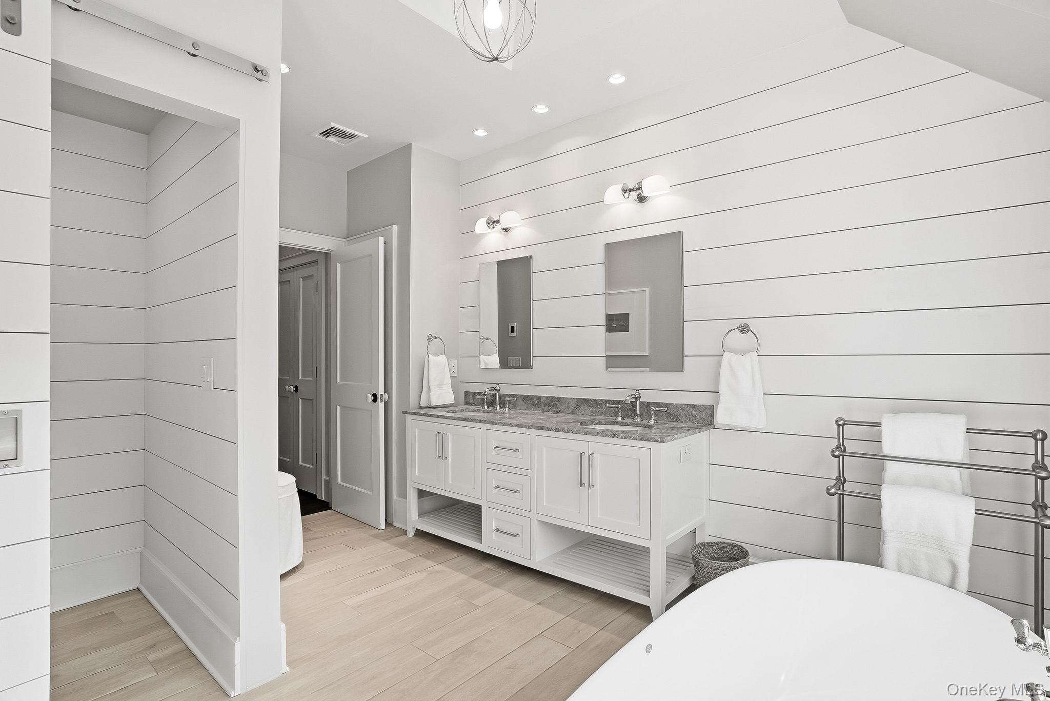 880 Forest Avenue Rye, NY 10580 - Photo 28 of 48 Primary Bathroom with Dual Vanity