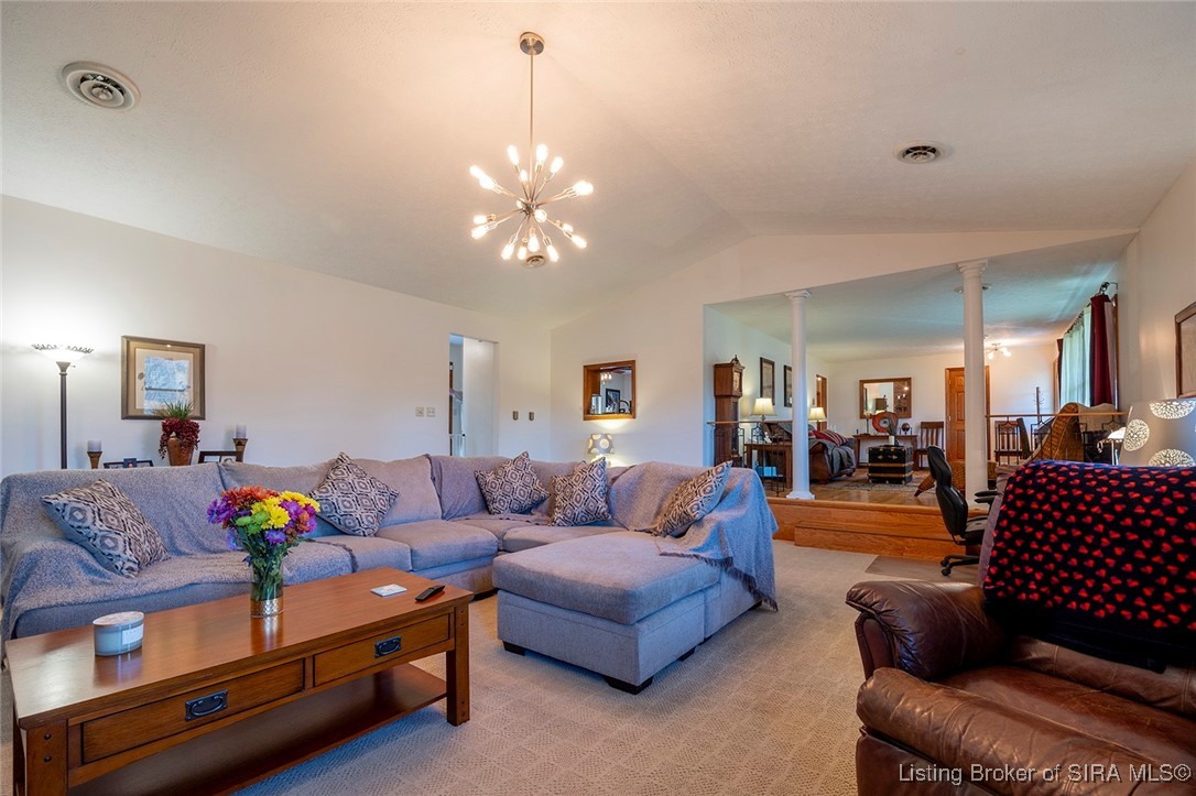 1127 Crone Road Memphis, IN 47143 - Photo 19 of 77 WOW, what an entertaining area. Family room look