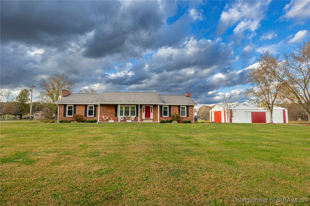 1127 Crone Road Memphis, IN 47143 - Photo 50 of 77 Brick updated ranch on corner 5.25 acre lot