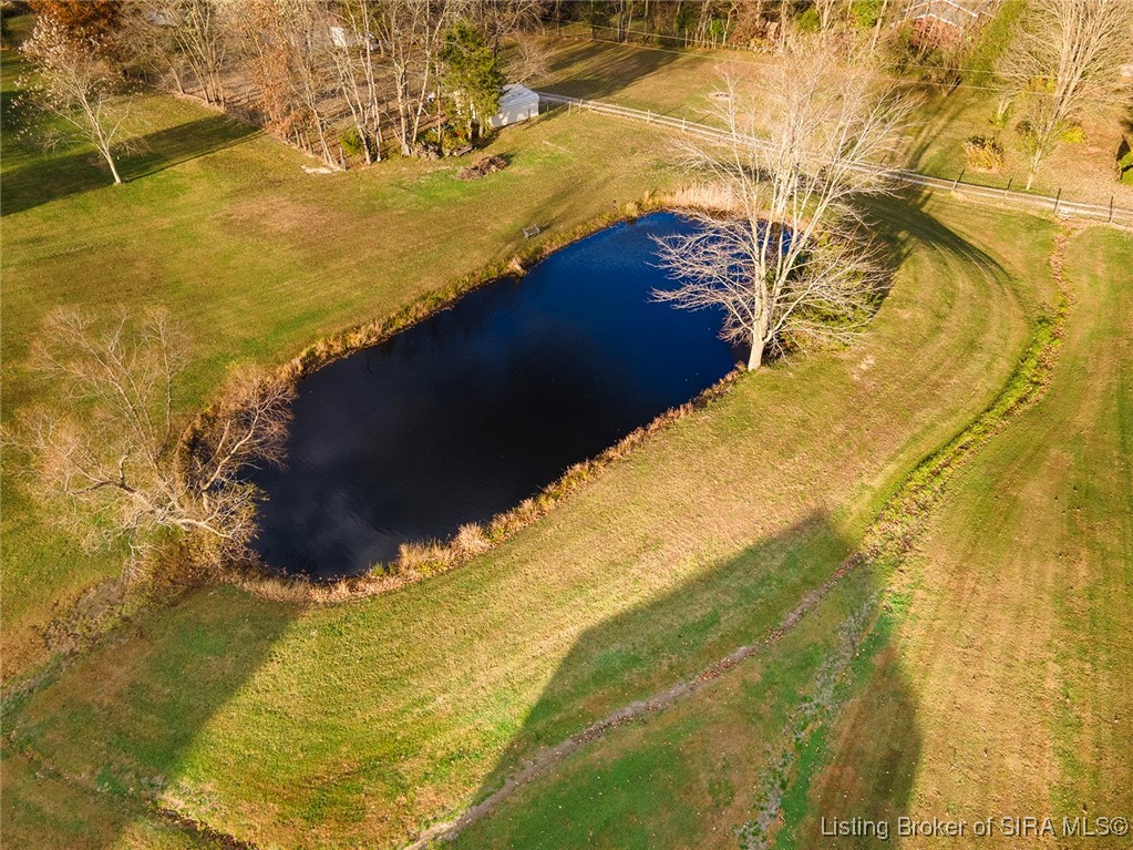 1127 Crone Road Memphis, IN 47143 - Photo 56 of 77 Stocked pond