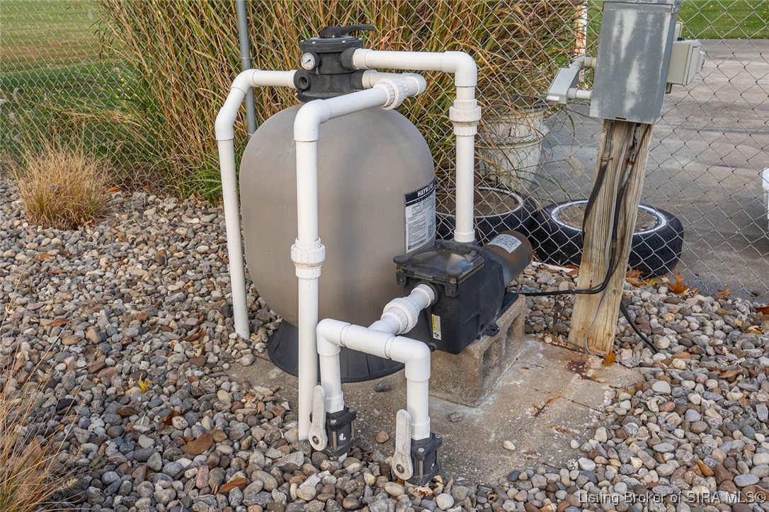 1127 Crone Road Memphis, IN 47143 - Photo 68 of 77 Pool pump remains