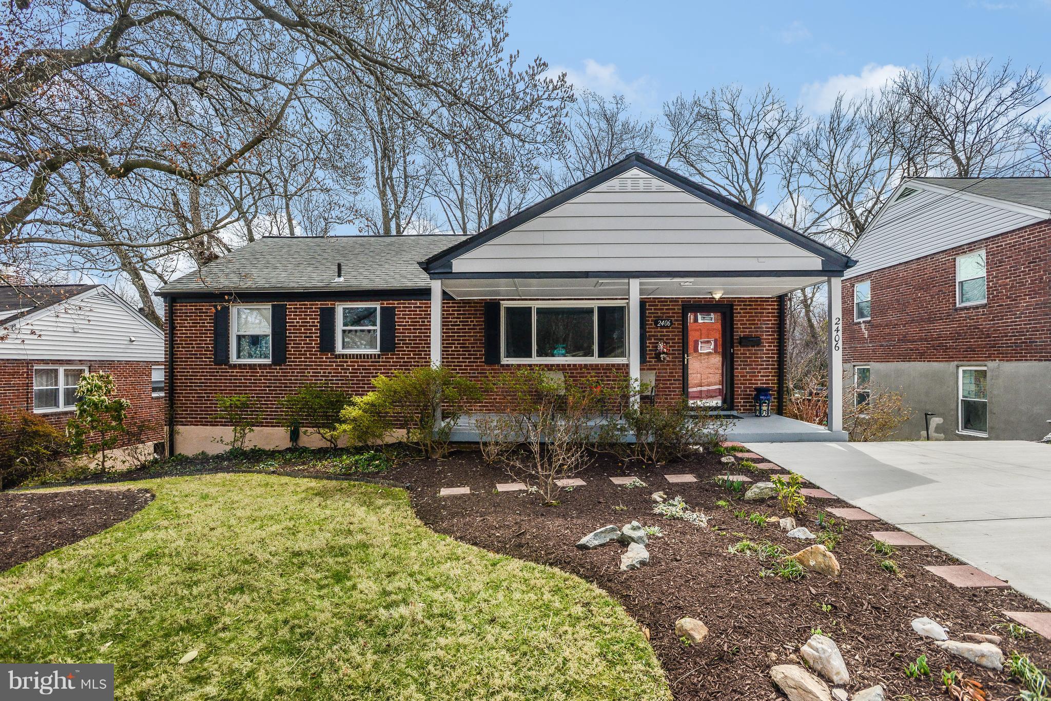 2406 Hayden Drive Silver Spring, MD 20902 - Photo 25 of 30 Driveway can accommodate 2 small cars