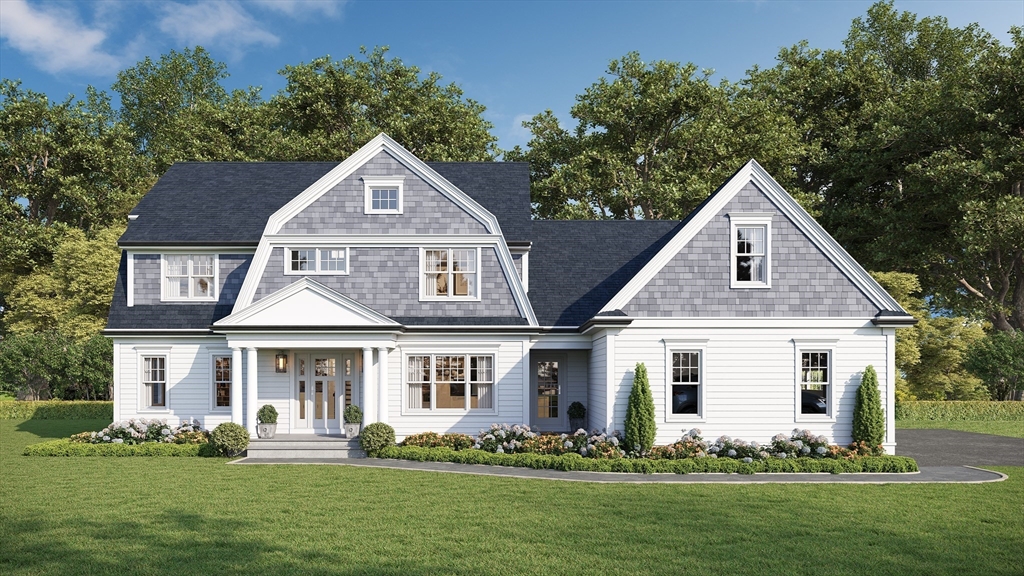 8 Warren Road Natick, MA 01760 - Photo 1 of 7 a front view of a house with a yard