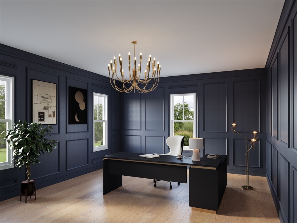 8 Warren Road Natick, MA 01760 - Photo 4 of 7 a living room with furniture chandelier and a chandelier