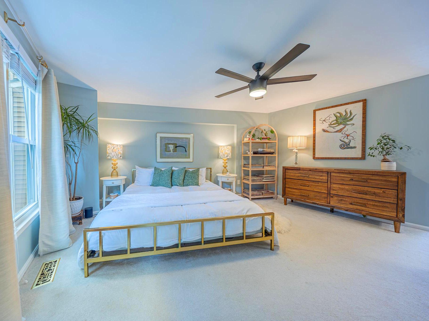 11287 Silentwood Lane Reston, VA 20191 - Photo 8 of 21 Upper level bedroom is spacious and full of light