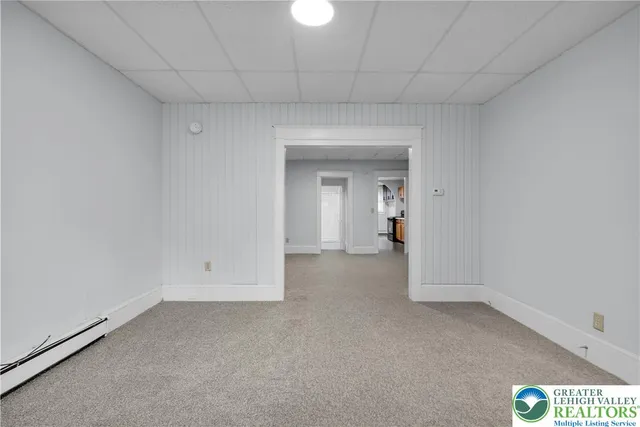 a view of empty room