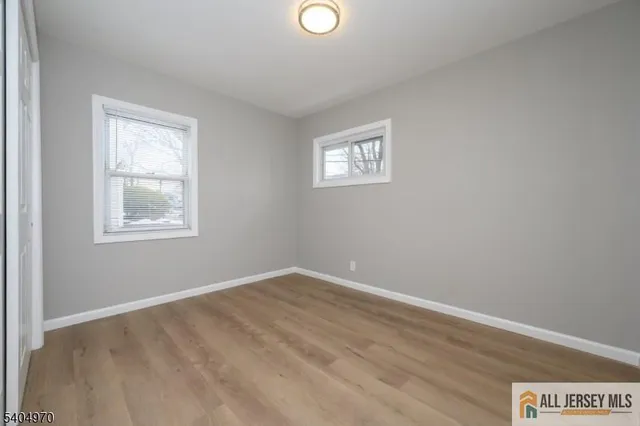 a view of a window in a room