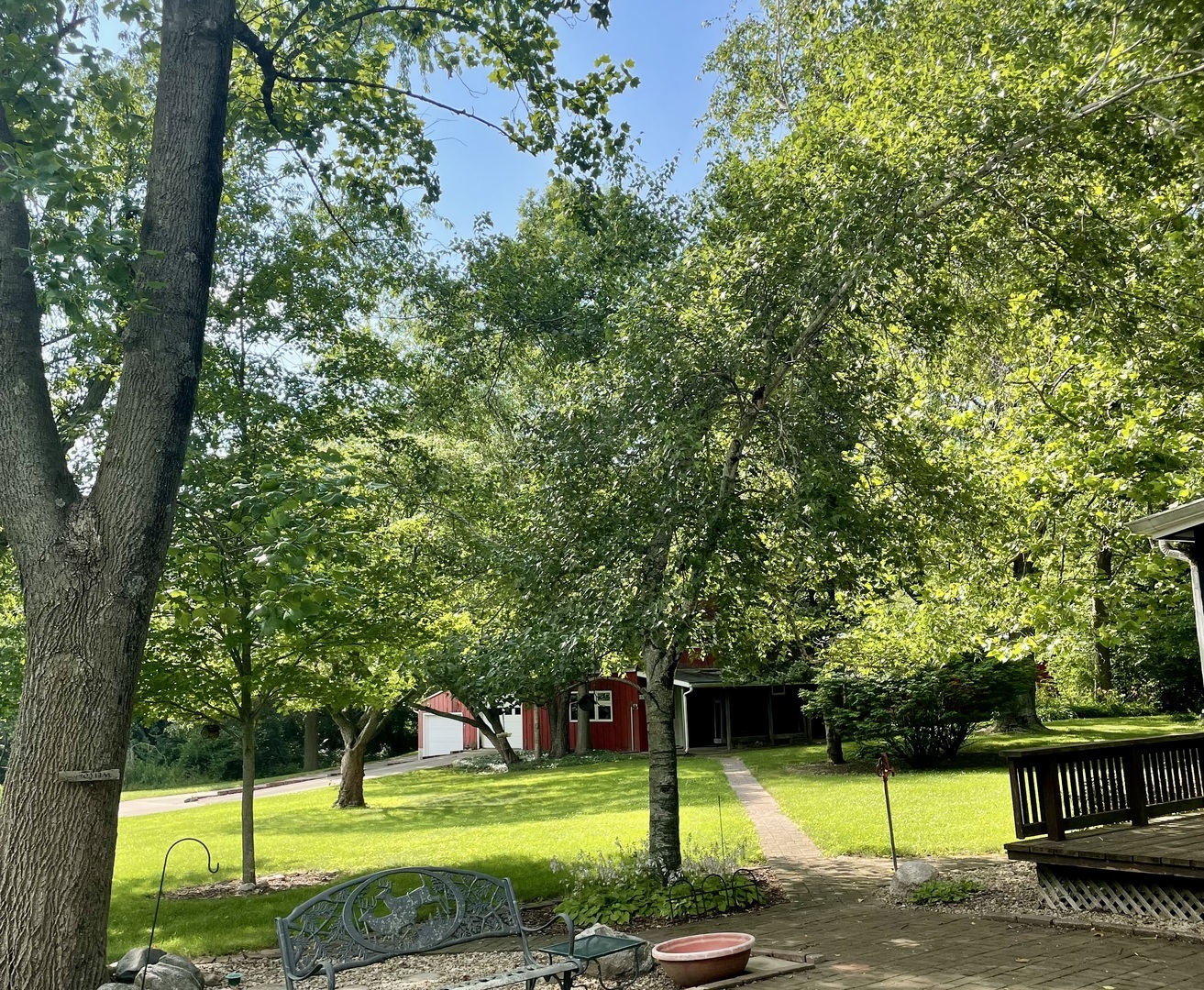 13809 Pine Road Dewitt, IL 61735 - Photo 10 of 46 a view of a park with large trees