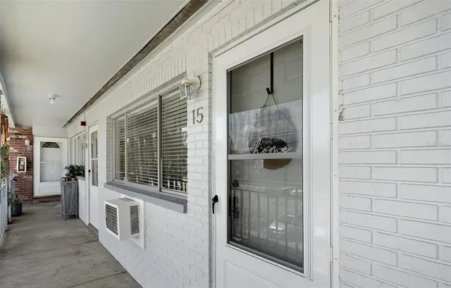 a view of porch and shower