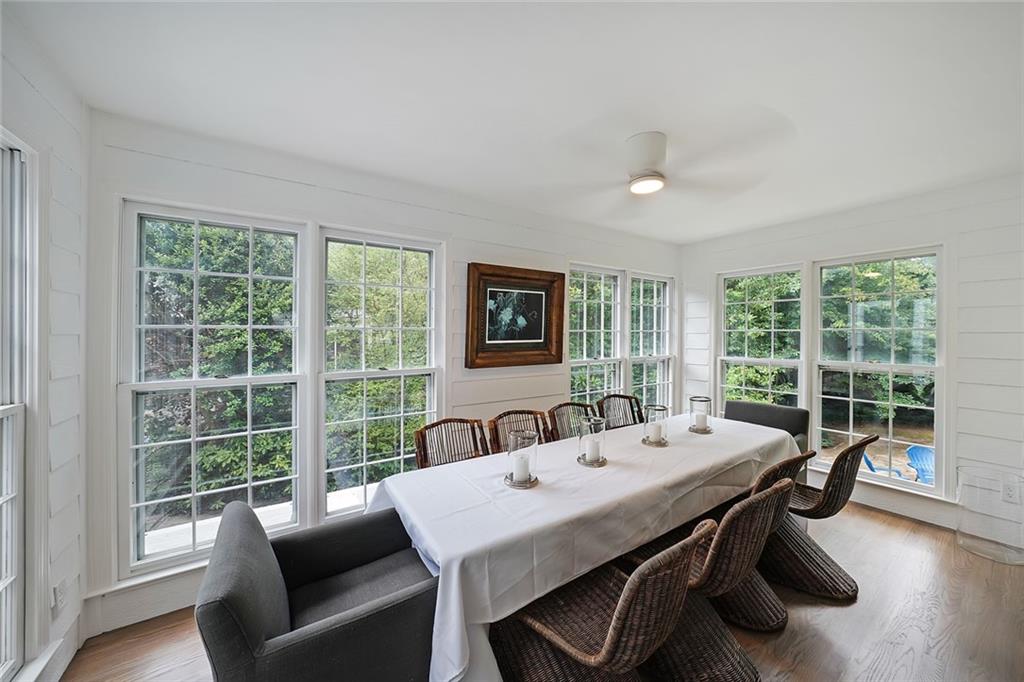 167 Garden Lane Decatur, GA 30030 - Photo 5 of 18 a view of a dining room with furniture window and outside view