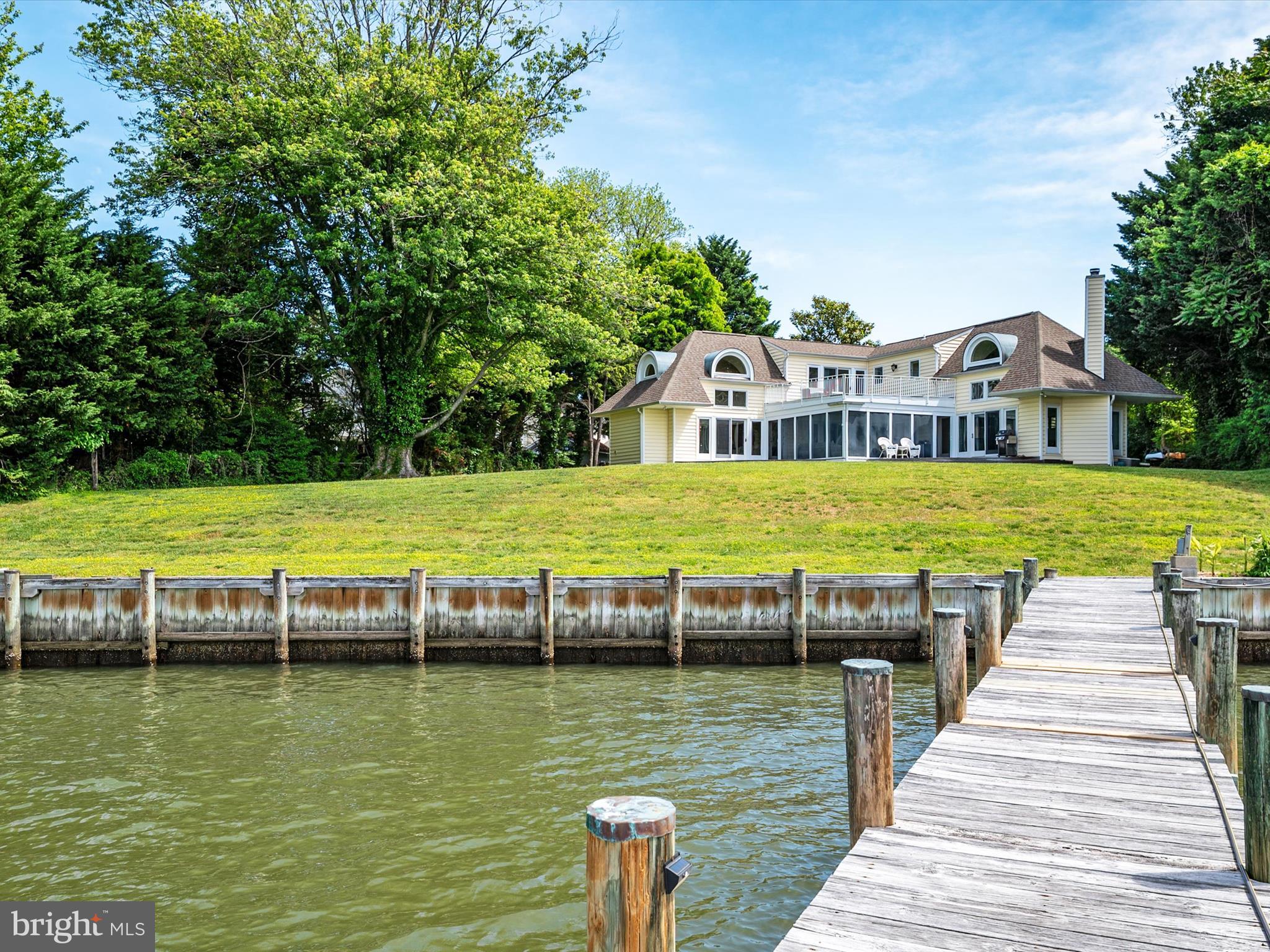 1601 Cliff Drive Edgewater, MD 21037 - Photo 59 of 86 a view of a lake with houses