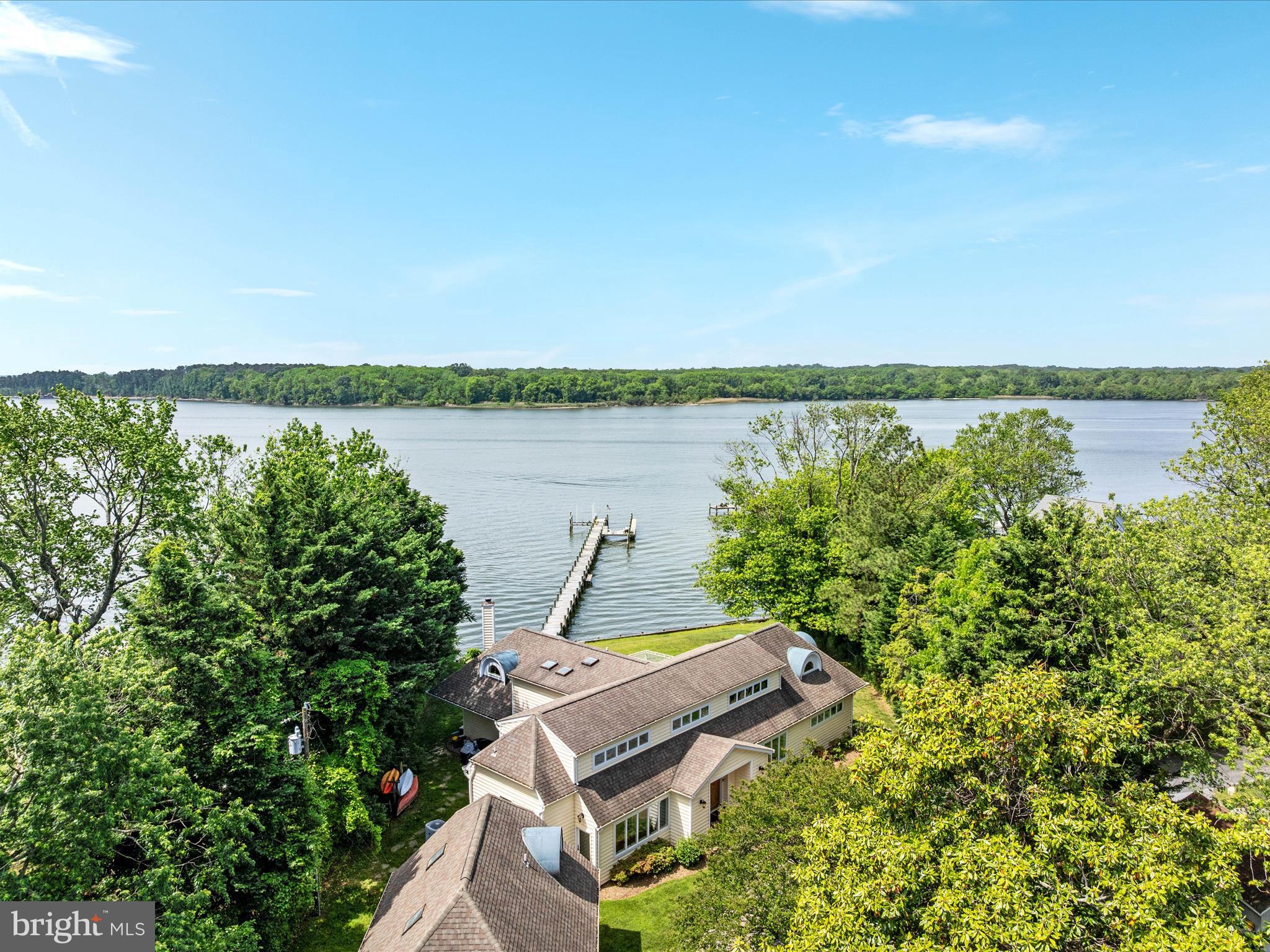 1601 Cliff Drive Edgewater, MD 21037 - Photo 66 of 86 a aerial view of a city with a lake view
