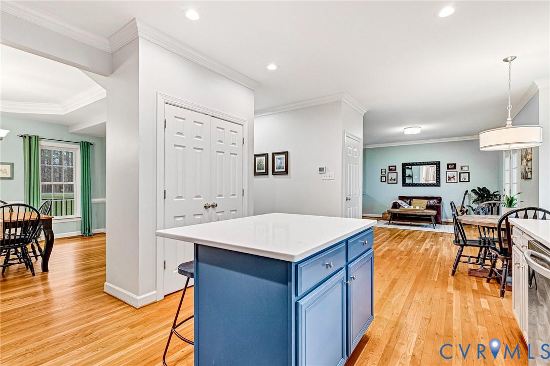 14436 Overlook Ridge Lane Beaverdam, VA 23015 - Photo 16 of 82 Kitchen easily flows to Dining Room & Family Room!