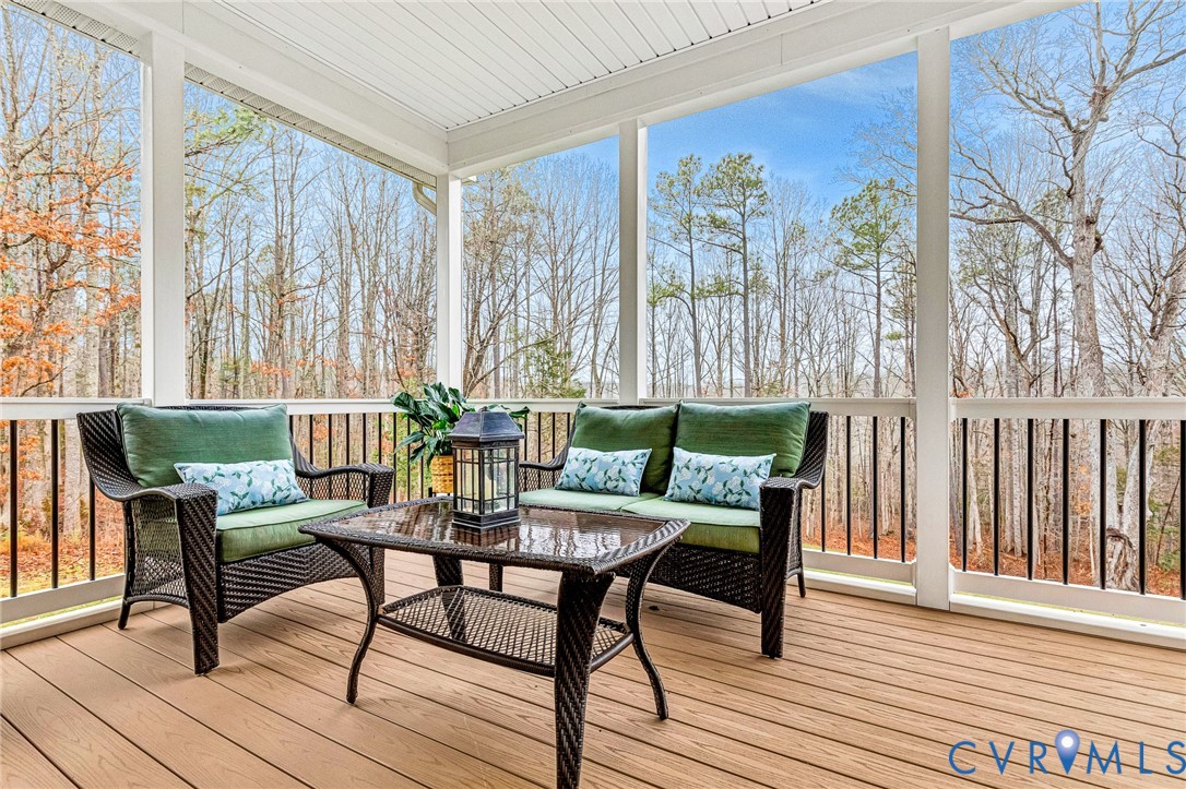 14436 Overlook Ridge Lane Beaverdam, VA 23015 - Photo 55 of 82 Screen porch with Trex flooring!