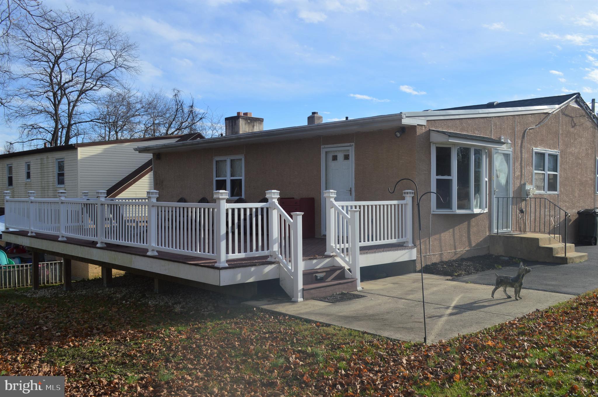 162 Ridge Boulevard Brookhaven, PA 19015 - Photo 37 of 39 Large rear deck with lighting