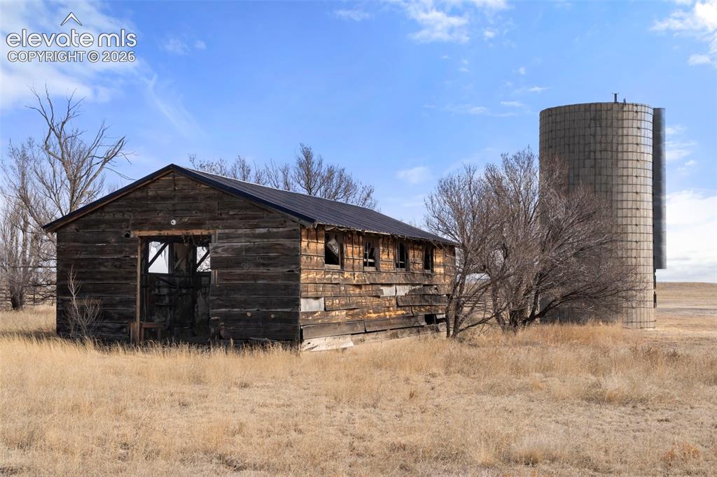 2480 North Log Road Calhan, CO 80808 - Photo 36 of 50 Rustic and historic shed and silo