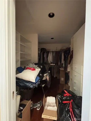 a room with storage and utility