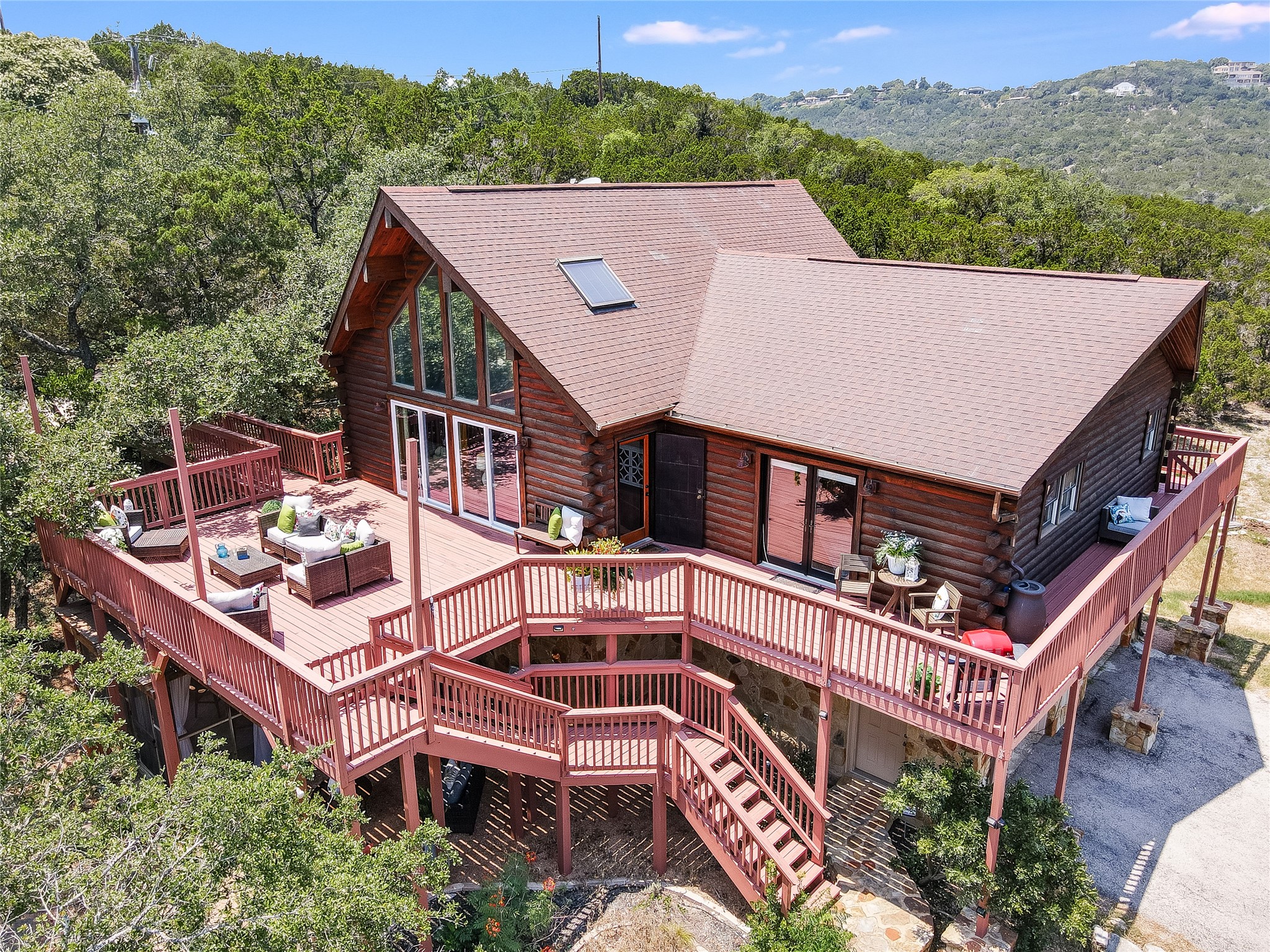 18304 West Reed Park Road Jonestown, TX 78645 - Photo 1 of 1 an aerial view of a house with a big yard