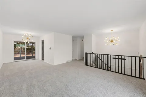 a view of a livingroom with a furniture