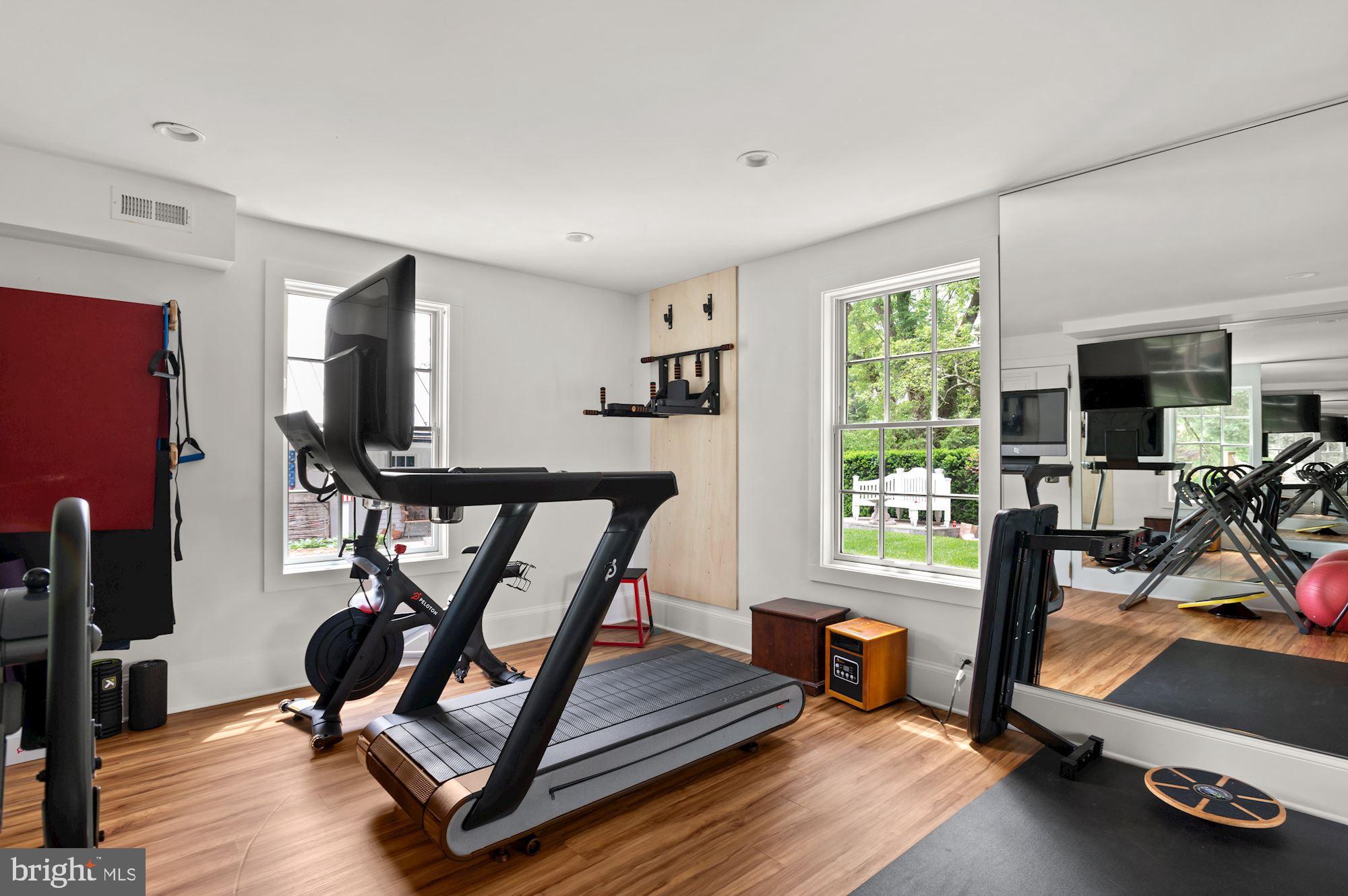 1101 Chain Bridge Road McLean, VA 22101 - Photo 42 of 54 a view of a room with gym equipment