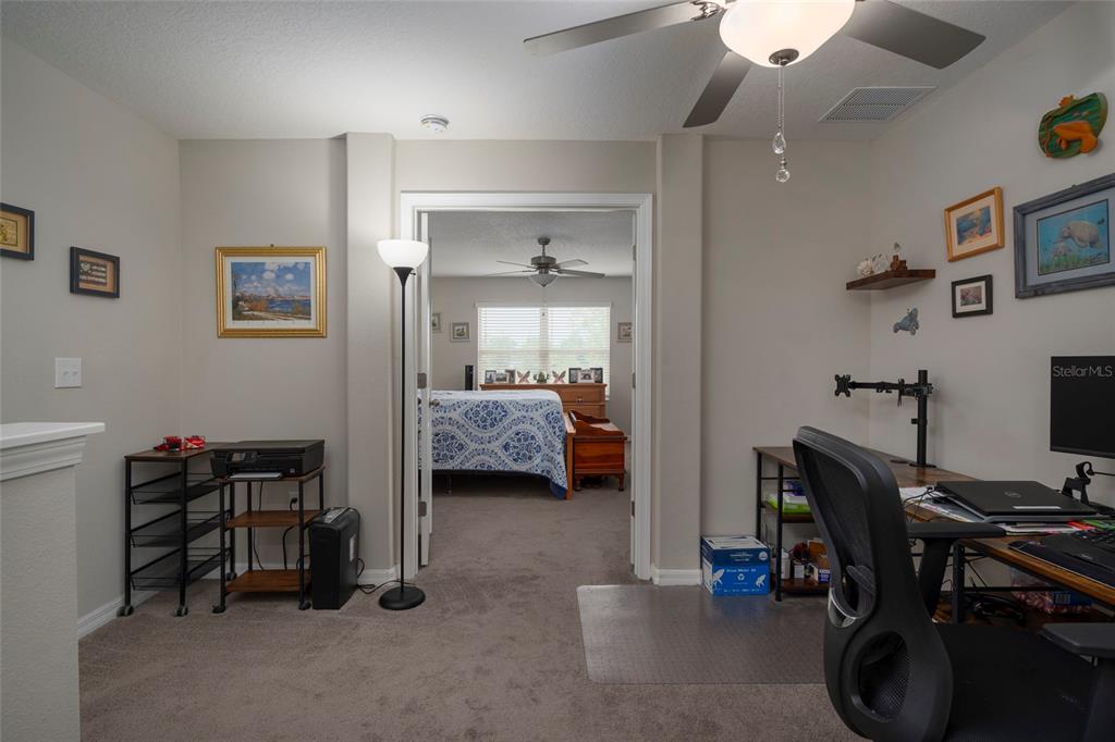 11704 Castine Street New Port Richey, FL 34654 - Photo 21 of 31 a en suite bathroom with a double vanity and a mirror