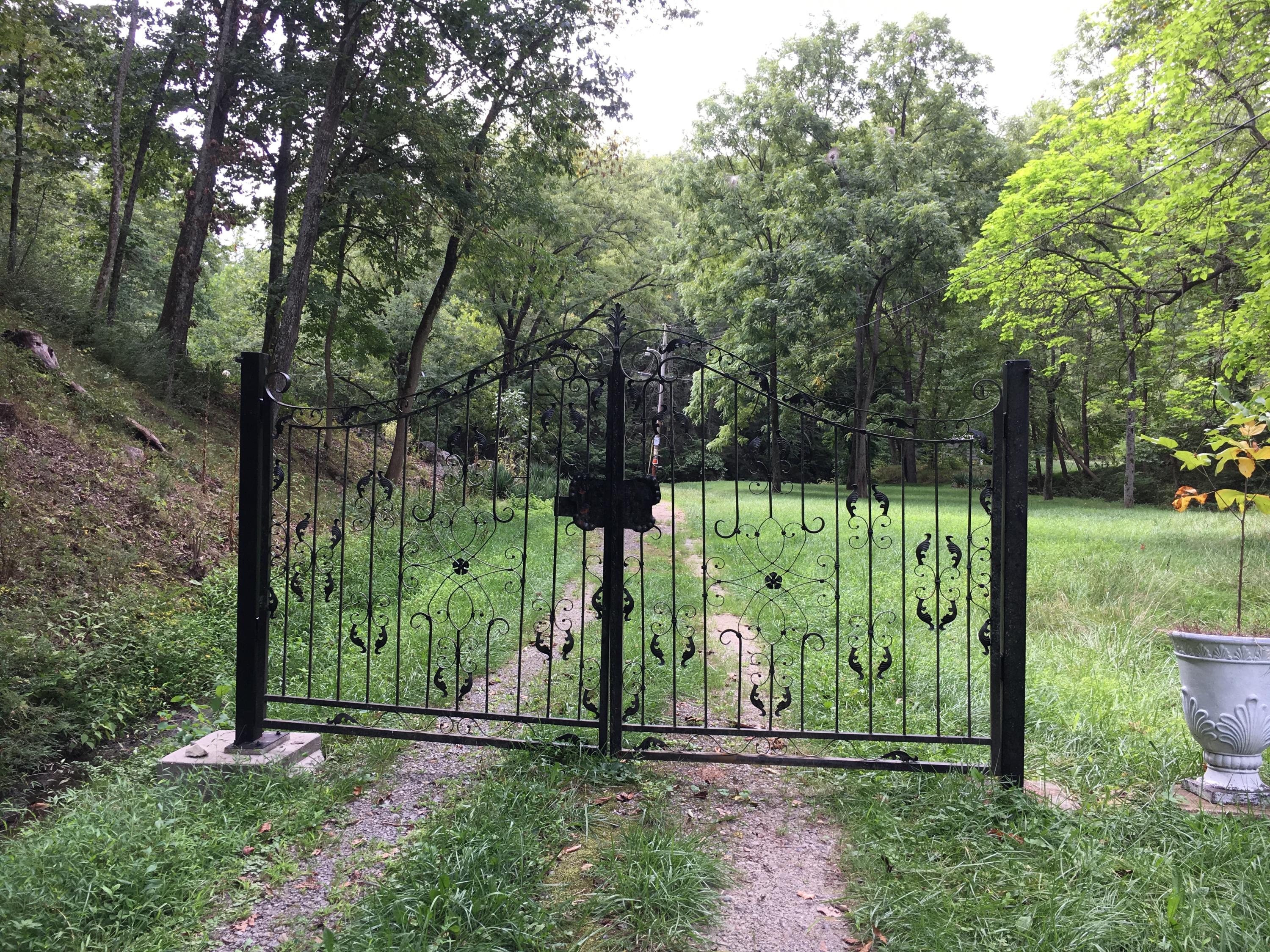 6758 Back Creek Road Boones Mill, VA 24065 - Photo 4 of 11 Gated Driveway