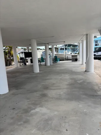 a view of parking area