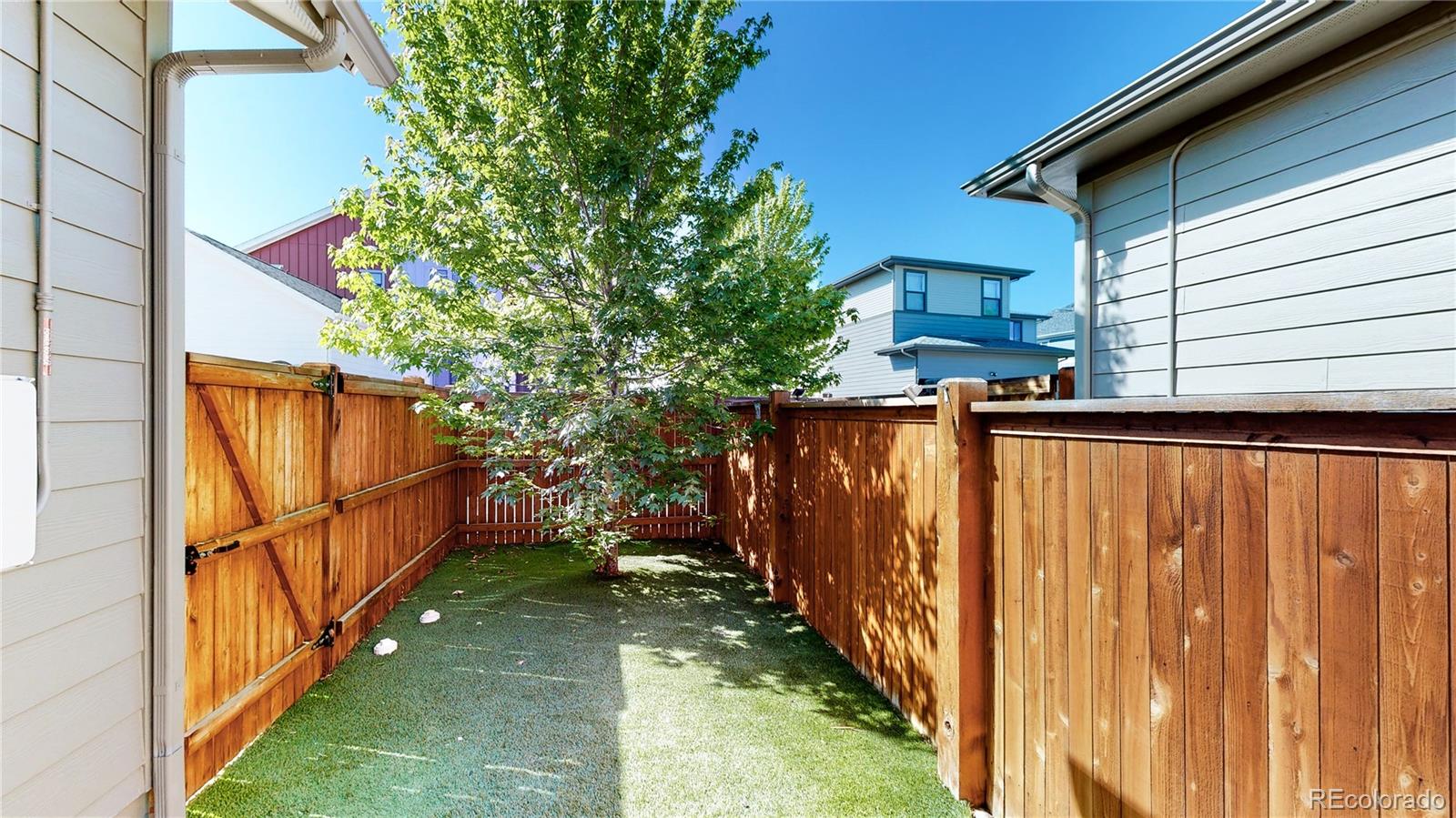 8728 54th Place Denver, CO 80238 - Photo 27 of 35 a view of a backyard