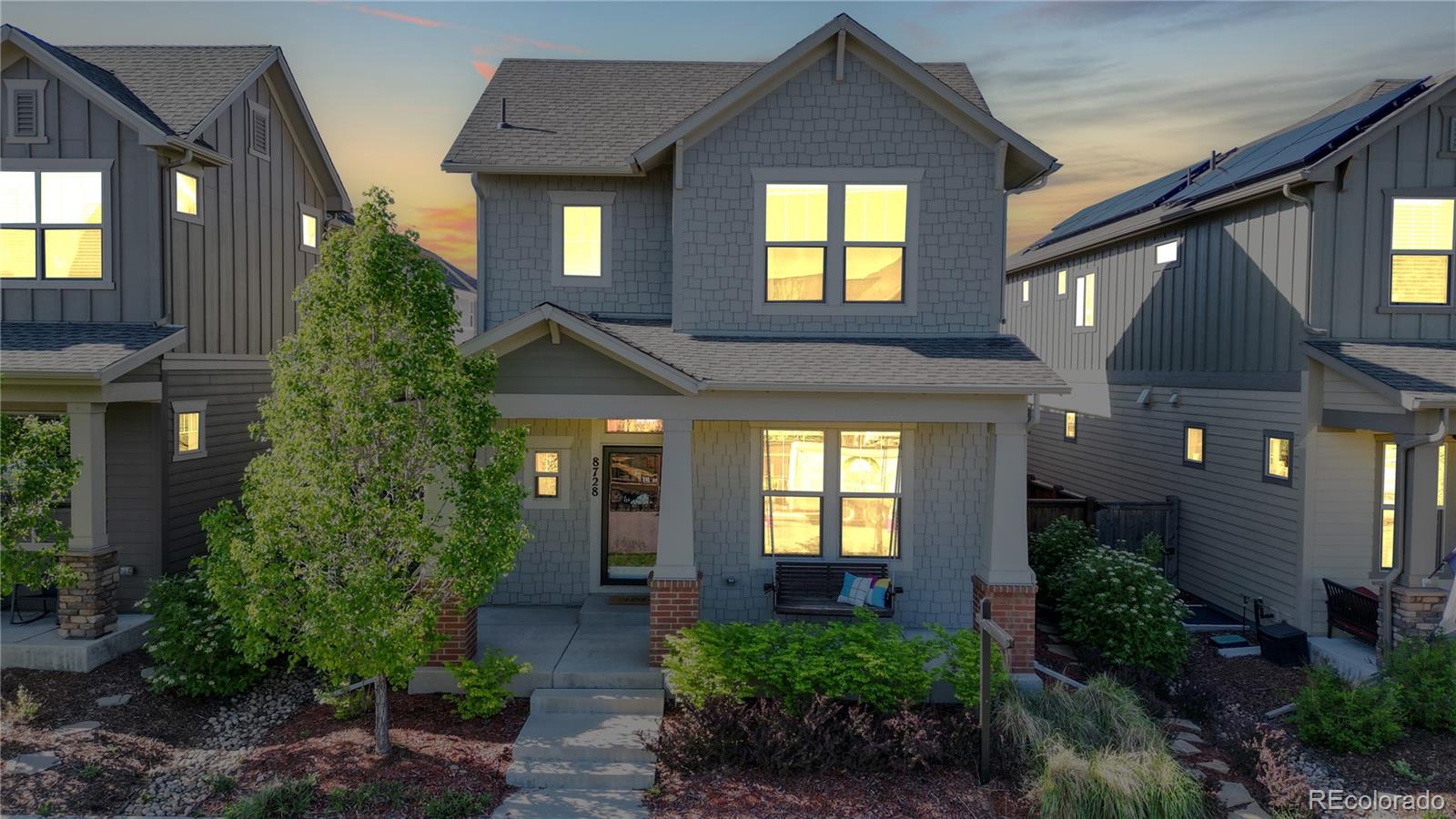 8728 54th Place Denver, CO 80238 - Photo 31 of 35 a front view of a house