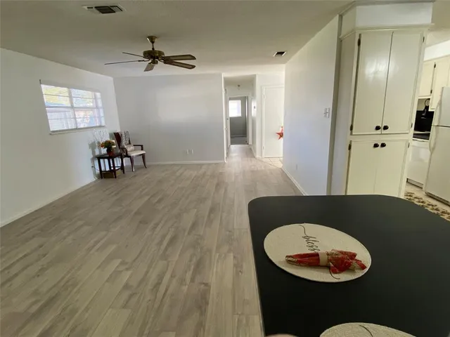 wooden floor in an empty room