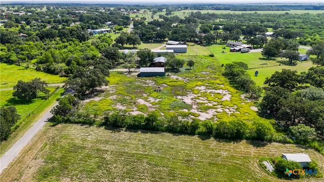 a view of a lake with houses