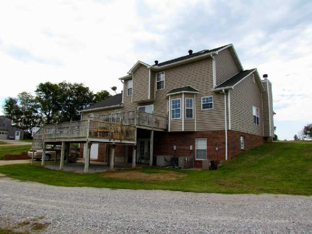 BACK OF HOME/ 2 DOUBLE DECKS / ONE CAR GARAGE