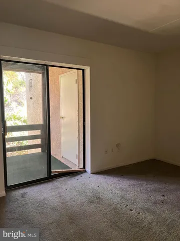 a view of wooden door