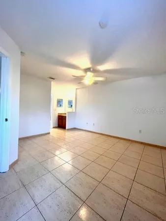 a view of empty room