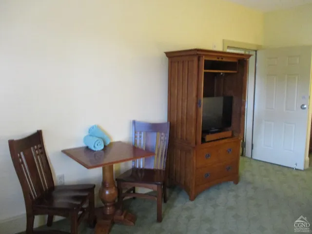 a view of table and chair