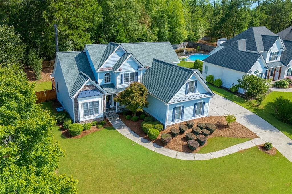 2014 Hubbard Court Villa Rica, GA 30180 - Photo 2 of 41 an aerial view of a house