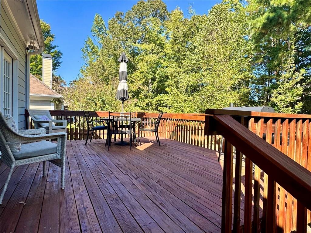 2014 Hubbard Court Villa Rica, GA 30180 - Photo 38 of 41 a view of a balcony with chairs