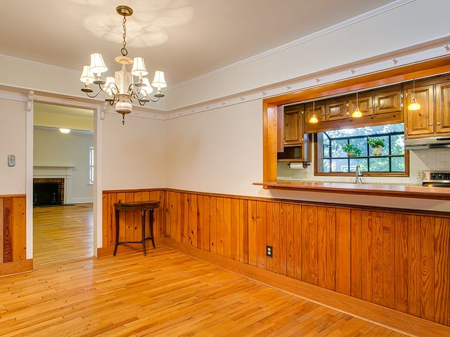 209 Avon Drive Raleigh, NC 27608 - Photo 7 of 20 Breakfast room opens to kitchen through opening! Perfect for entertaining!
