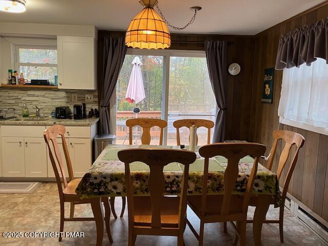 6 Iroquois Road Albrightsville, PA 18210 - Photo 5 of 16 a view of a dining room with furniture and window
