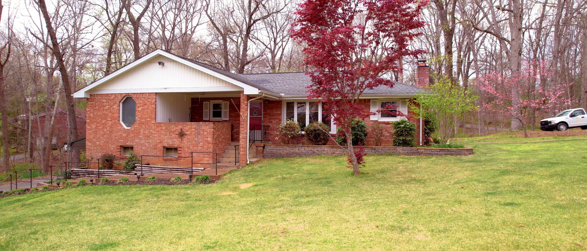 209 Bellwood Circle Dickson, TN 37055 - Photo 35 of 53 a view of a house with a yard patio and fire pit